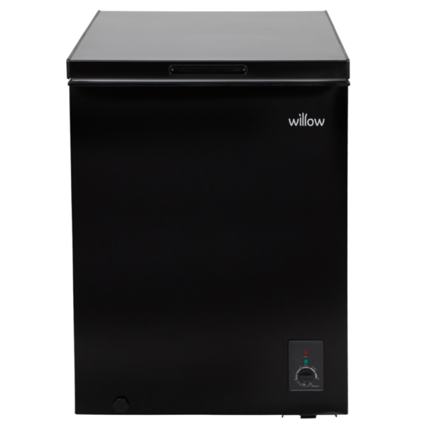 Willow 141L Chest Freezer W142CFB - Black